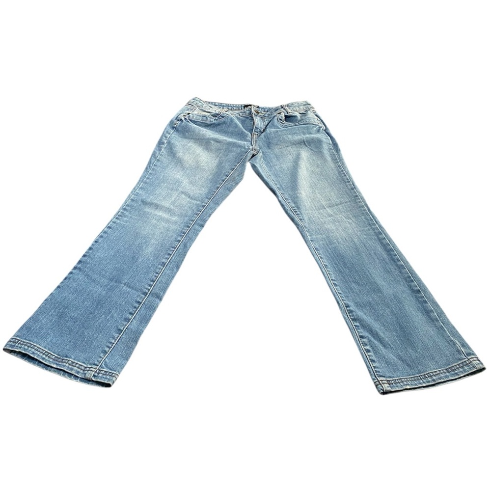 a.n.a Women's Straight Leg Light Blue Wash Jeans 8P